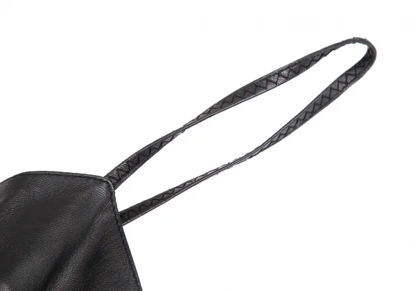 ジャンポールゴルチエ ファムJean Paul GAULTIER FEMME ラムレザービスチェキャミソール 黒40 K-114626_004