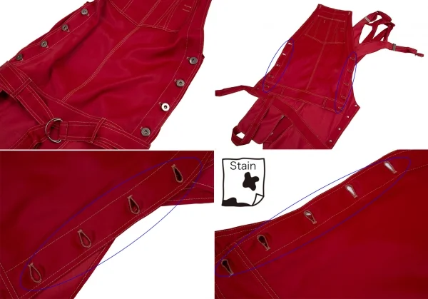 Jean Paul GAULTIER FEMME Side Button Overall Vest K-114628_010