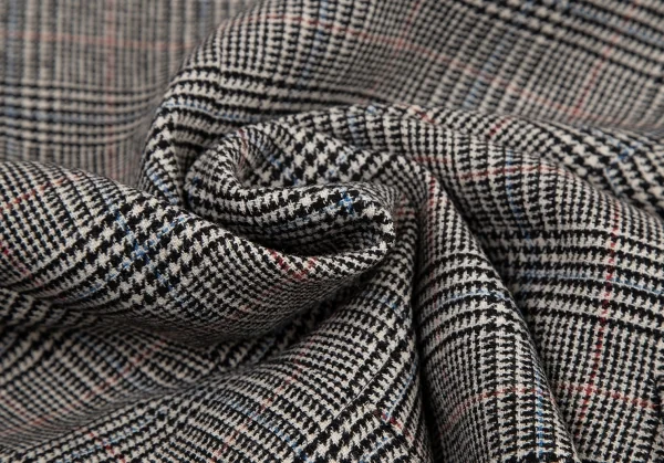 ジャンポールゴルチエ ファムJean Paul GAULTIER FEMME バックプリーツグレンチェック比翼ジャケット 白黒40 K-114633_016