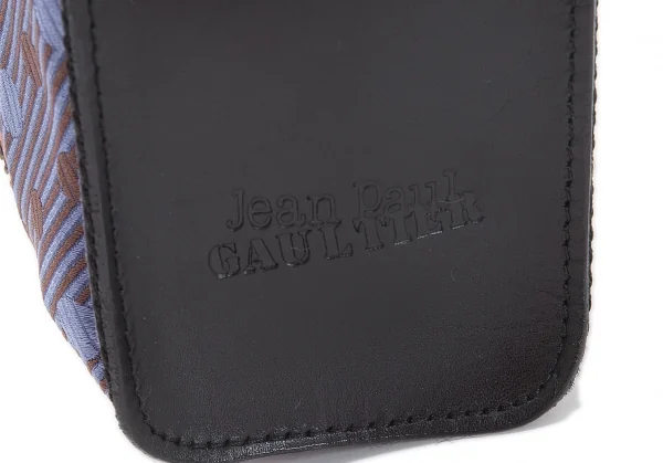 ジャンポールゴルチエJean Paul GAULTIER ファブリックジップ切替トートバッグ マルチ K-114634_011