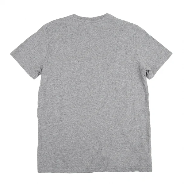 フレッドペリーFRED PERRY レジメンタルストライプ胸ポケットTシャツ グレーM K-114638_007