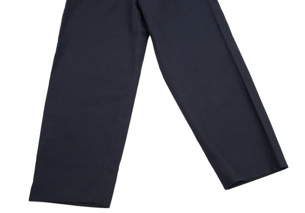 コムデギャルソン オムドゥCOMME des GARCONS HOMME DEUX エステルウールイージーパンツ 紺M K-114641_006