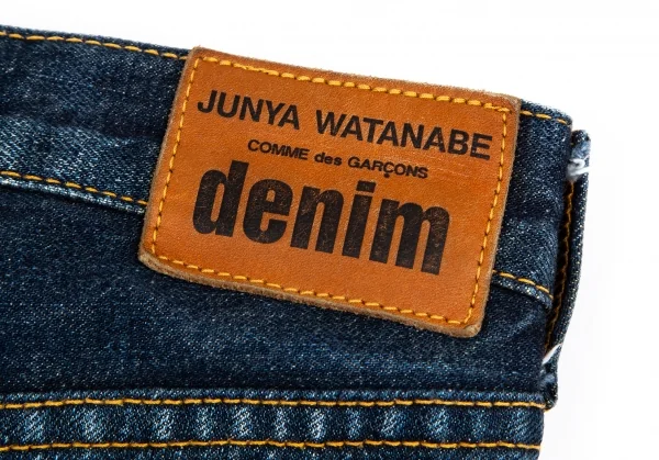 ジュンヤワタナベ コムデギャルソン デニムJUNYA WATANABE COMME des GARCONS denim 解体再構築デニムハーフラップスカート インディゴL K-114655_012