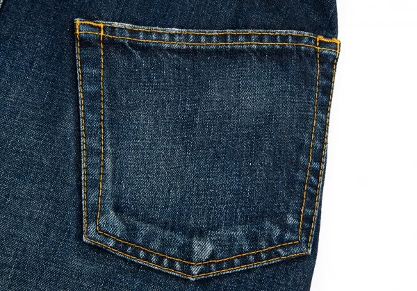 ジュンヤワタナベ コムデギャルソン デニムJUNYA WATANABE COMME des GARCONS denim 解体再構築デニムハーフラップスカート インディゴL K-114655_013