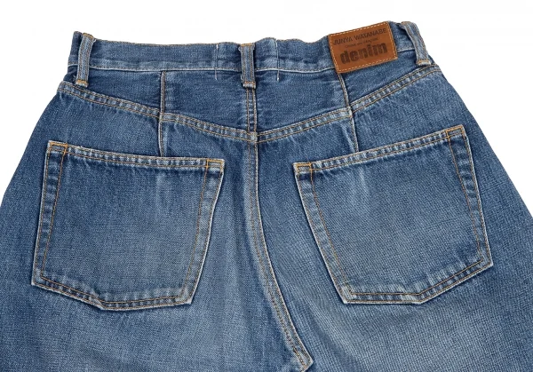 ジュンヤワタナベ コムデギャルソン デニムJUNYA WATANABE COMME des GARCONS denim ウォッシュドデニムサルエルパンツ 淡インディゴS K-114656_012