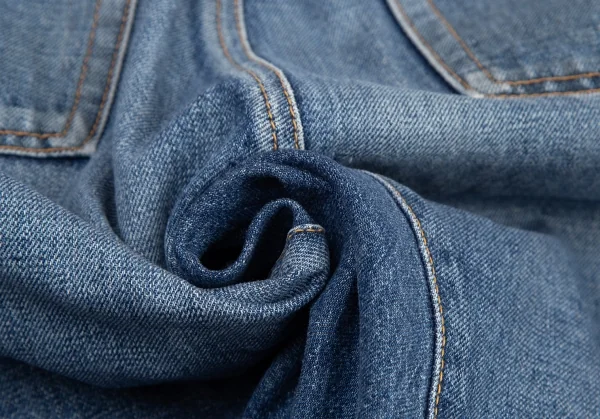 ジュンヤワタナベ コムデギャルソン デニムJUNYA WATANABE COMME des GARCONS denim ウォッシュドデニムサルエルパンツ 淡インディゴS K-114656_015