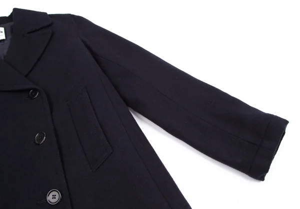 ジャンポールゴルチエ フォー セットプルミエJean Paul GAULTIER FOR SEPT PREMIERES まち針刺繍ピーコート 紺40 K-114673_009