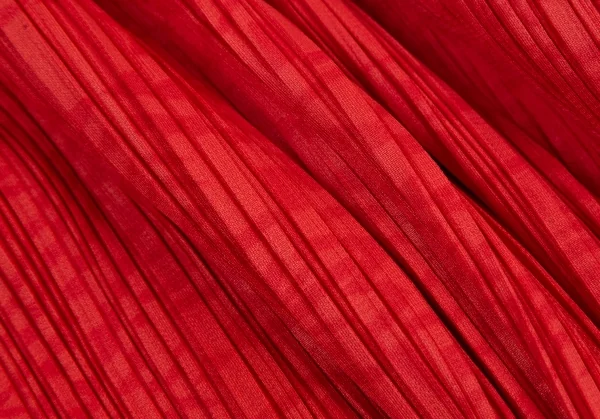 プリーツプリーズPLEATS PLEASE ネイティブ柄プリントタック切替スカート 赤3 K-114692_011