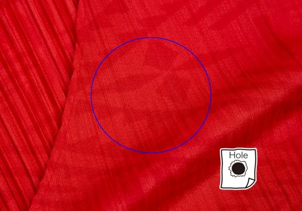 プリーツプリーズPLEATS PLEASE ネイティブ柄プリントノースリーブワンピース 赤4 K-114694_004