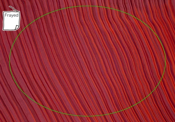 プリーツプリーズPLEATS PLEASE カッティングデザインレイヤードアシンメトリーポンチョ 紫赤M位 K-114718_010