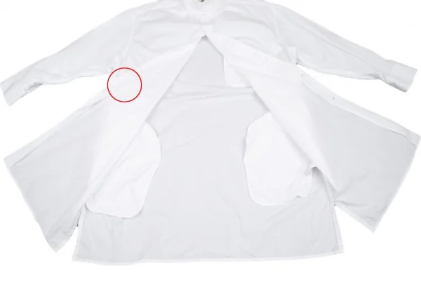 B Yohji Yamamoto Switching Front Long Shirt K-114730_014