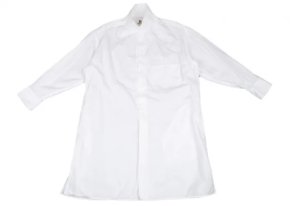 B Yohji Yamamoto Switching Front Long Shirt K-114730_002