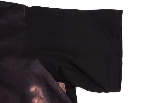 ヨウジヤマモト プールオムYohji Yamamoto POUR HOMME コットン天竺インクジェットプリントTシャツ 黒他3 K-114734_005