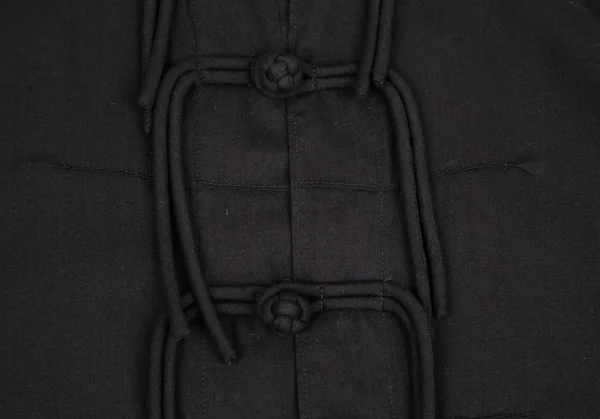 ヨウジヤマモト プールオムYohji Yamamoto POUR HOMME セルロースローンチャイナボタンロングシャツ 黒2 K-114736_003