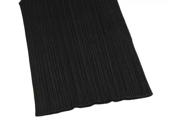 プリーツプリーズPLEATS PLEASE カラフルフリンジタートルネックノースリーブトップ 黒マルチ3 K-114771_006