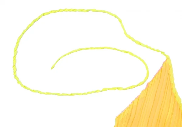 プリーツプリーズPLEATS PLEASE シアープリーツストール 黄ピンク K-114779_002
