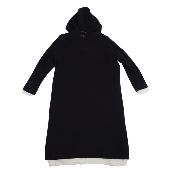 Y's Reversible Linen Snap Button Coat K-114781_010