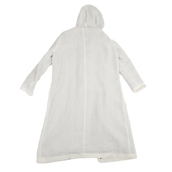 Y's Reversible Linen Snap Button Coat K-114781_011