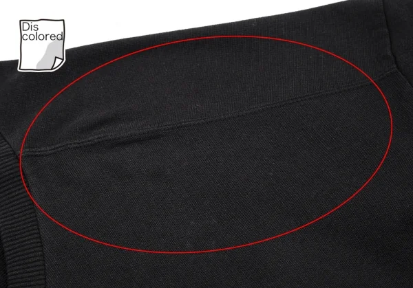エムエム 6 メゾン マルジェラMM6 MAISON MARGIELA 2wayスリットビッグシルエットスウェット 黒L K-114852_007