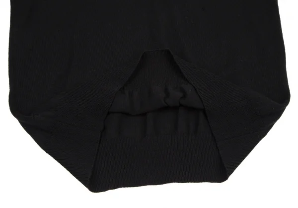 エムエム 6 メゾン マルジェラMM6 MAISON MARGIELA つまみステッチデザインハイネックニット 黒L K-114854_012