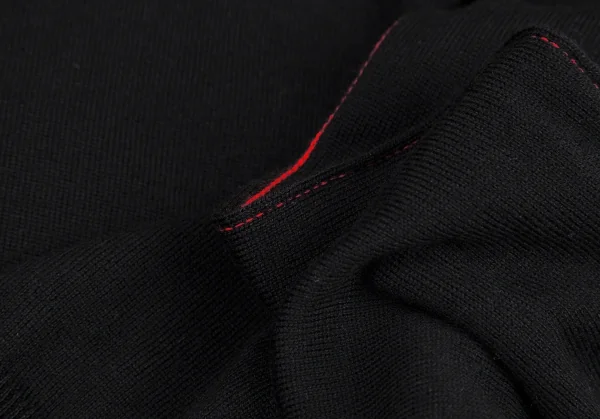 エムエム 6 メゾン マルジェラMM6 MAISON MARGIELA つまみステッチデザインハイネックニット 黒L K-114854_015