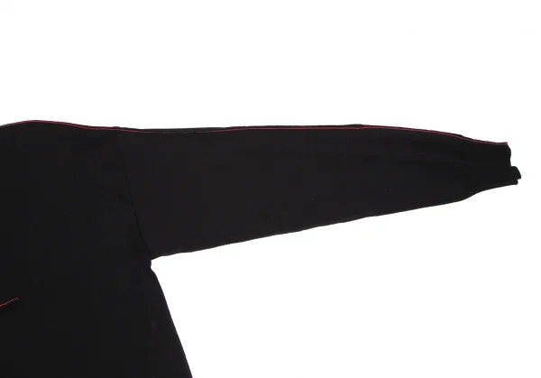 エムエム 6 メゾン マルジェラMM6 MAISON MARGIELA つまみステッチデザインハイネックニット 黒L K-114854_006