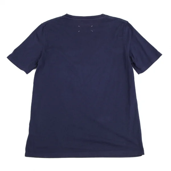 メゾンマルジェラMaison Margiela 10 ステレオタイプパッチTシャツ 紺52 K-114855_009