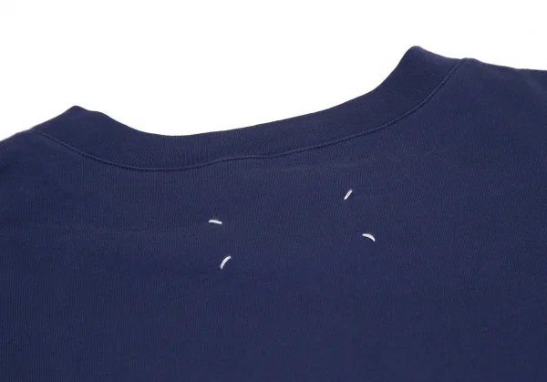 メゾンマルジェラMaison Margiela 10 カットオフデザインビッグシルエットTシャツ 青48 K-114856_011