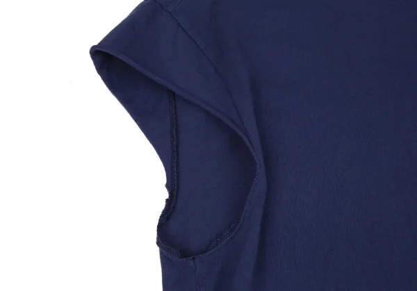 メゾンマルジェラMaison Margiela 10 カットオフデザインビッグシルエットTシャツ 青48 K-114856_005