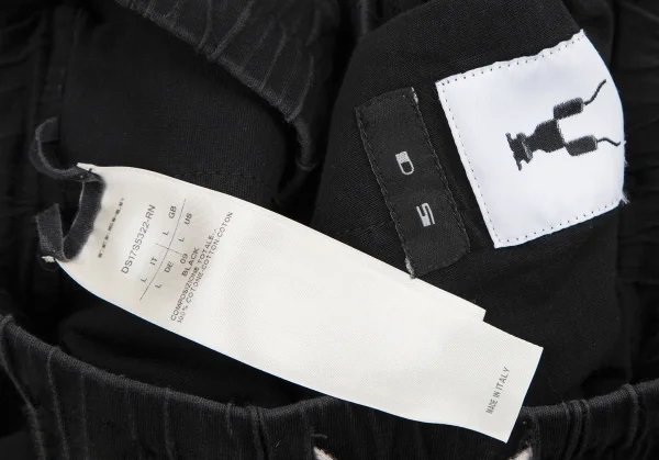 ダークシャドウDRKSHDW プリズナーサルエルパンツ 黒L K-114859_019