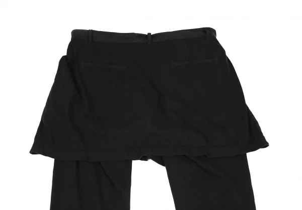 ダークシャドウDRKSHDW ラップスカートパンツ 黒L K-114860_010