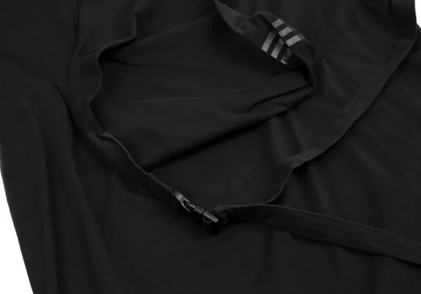 ワイスリーY-3 ストラップデザインハイネックカットソー 黒XS K-114861_008