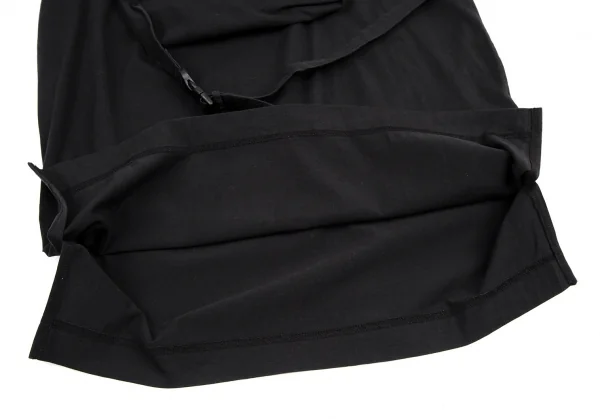 ワイスリーY-3 ストラップデザインハイネックカットソー 黒XS K-114861_009