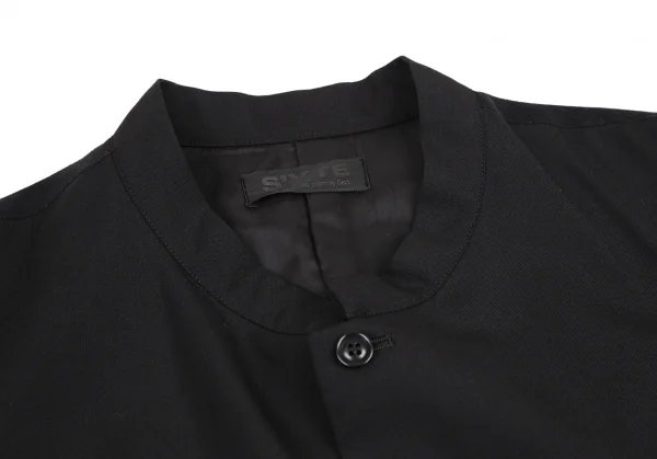 サイトs'yte ウールバンドカラージレベスト 黒3 K-114871_003