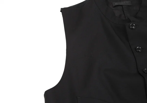 サイトs'yte ウールバンドカラージレベスト 黒3 K-114871_005