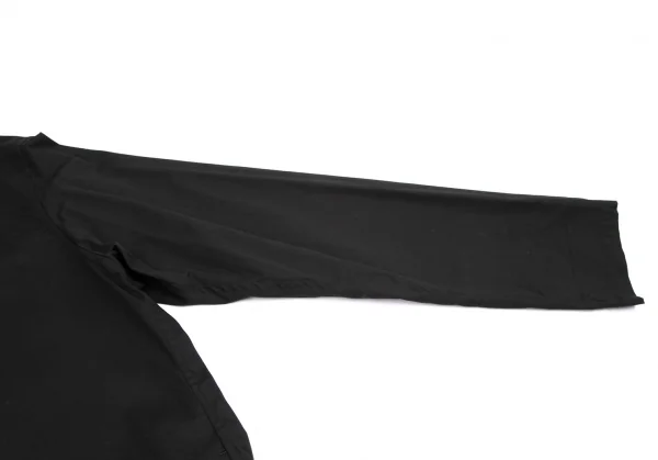 サイトs'yte コットンギャバドローストリングフーデッドジャケット 黒3 K-114872_004