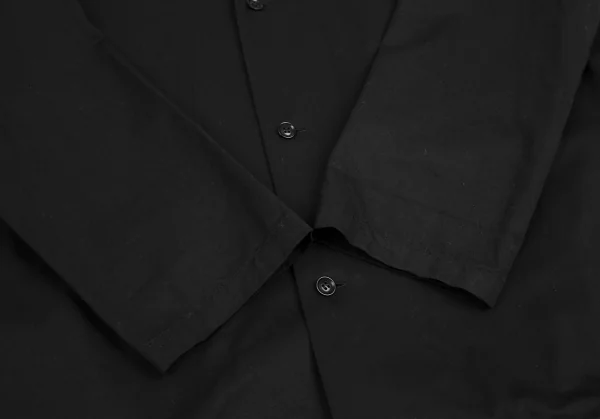 サイトs'yte コットンギャバドローストリングフーデッドジャケット 黒3 K-114872_005