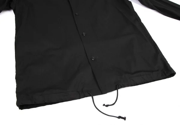 サイトs'yte コットンギャバドローストリングフーデッドジャケット 黒3 K-114872_007