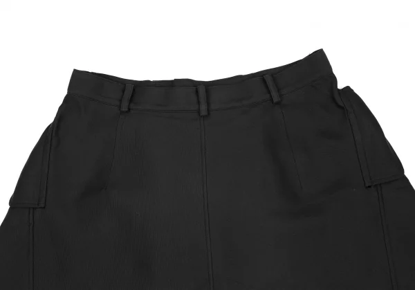 ビーヨウジヤマモトB Yohji Yamamoto ストレッチポリサルエルパンツ 黒2 K-114883_010
