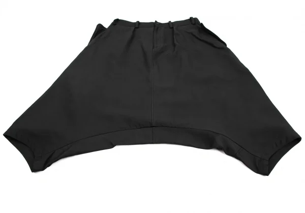 ビーヨウジヤマモトB Yohji Yamamoto ストレッチポリサルエルパンツ 黒2 K-114883_007