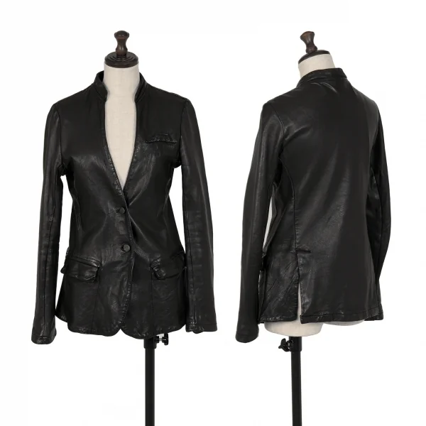 ジョルジオブラット　レザージャケット Giorgio Brato ジップアップ レザージャケット | ブラック | FARFETCH JP