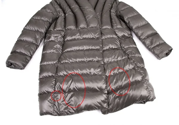ヘルノHERNO ショールカラーダウンコート グレー42 K-114897_007