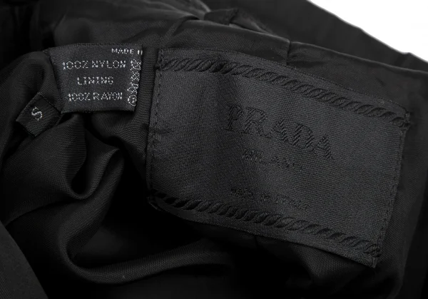 プラダ PRADA ナイロンジャケット 黒S K-114898_017