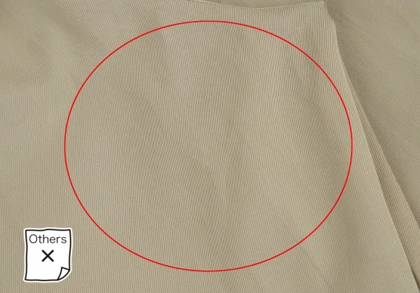 エブールebure レーヨンコットンタックワイドパンツ ベージュ38 K-114915_015