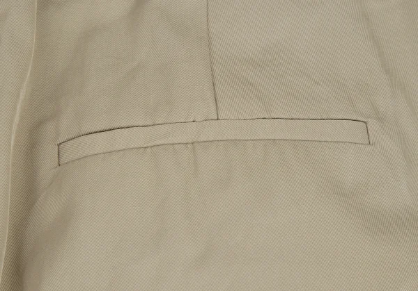 エブールebure レーヨンコットンタックワイドパンツ ベージュ38 K-114915_017