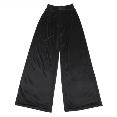 セリーヌCELINE ナイロンワイドパンツ 黒