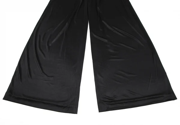 セリーヌCELINE ナイロンワイドパンツ 黒36 K-114920_005