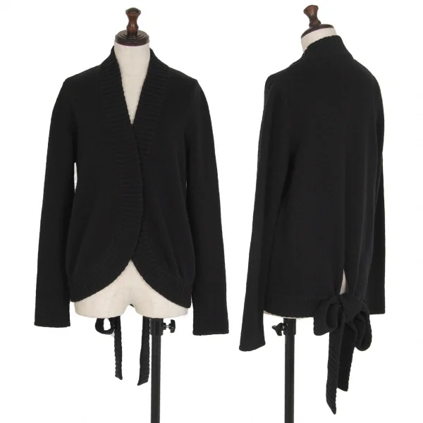 ロエベLOEWE カシミヤニットカーディガン 黒L K-114924_001