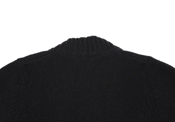 ロエベLOEWE カシミヤニットカーディガン 黒L K-114924_013