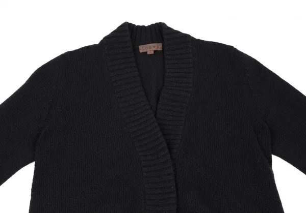 ロエベLOEWE カシミヤニットカーディガン 黒L K-114924_003